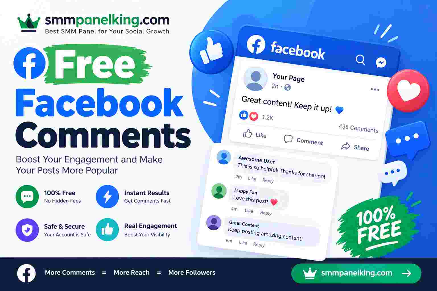 Free Facebook Comments