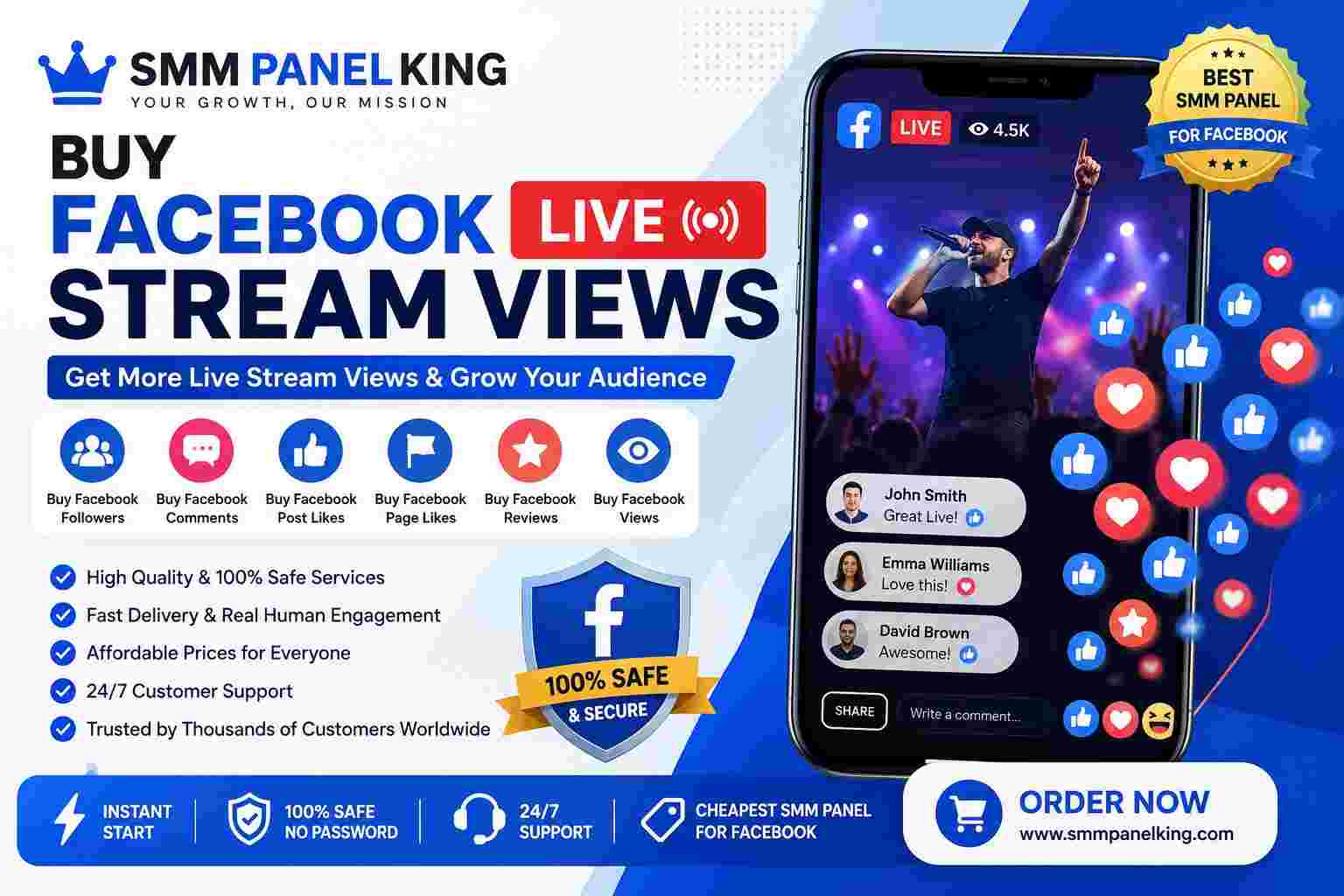 Buy Facebook Live Stream Views