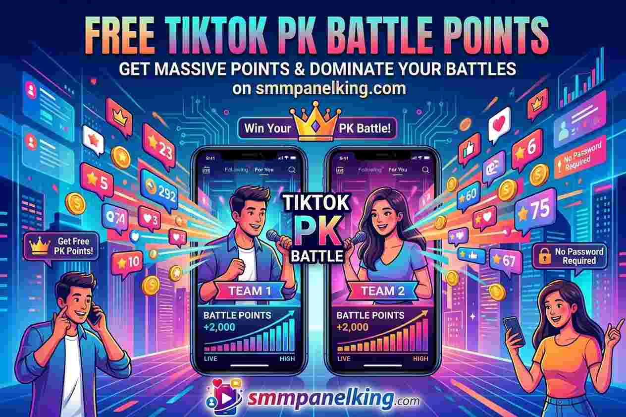 Free TikTok PK Battle Points