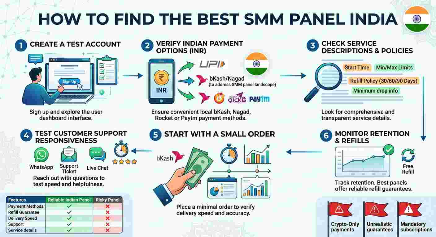 How to Find Out the Best SMM Panel India