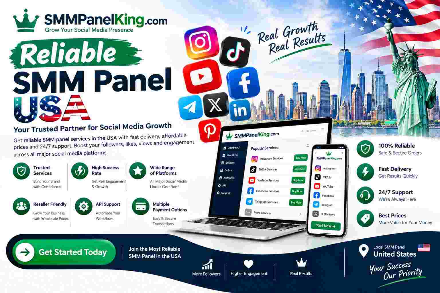 reliable smm panel USA