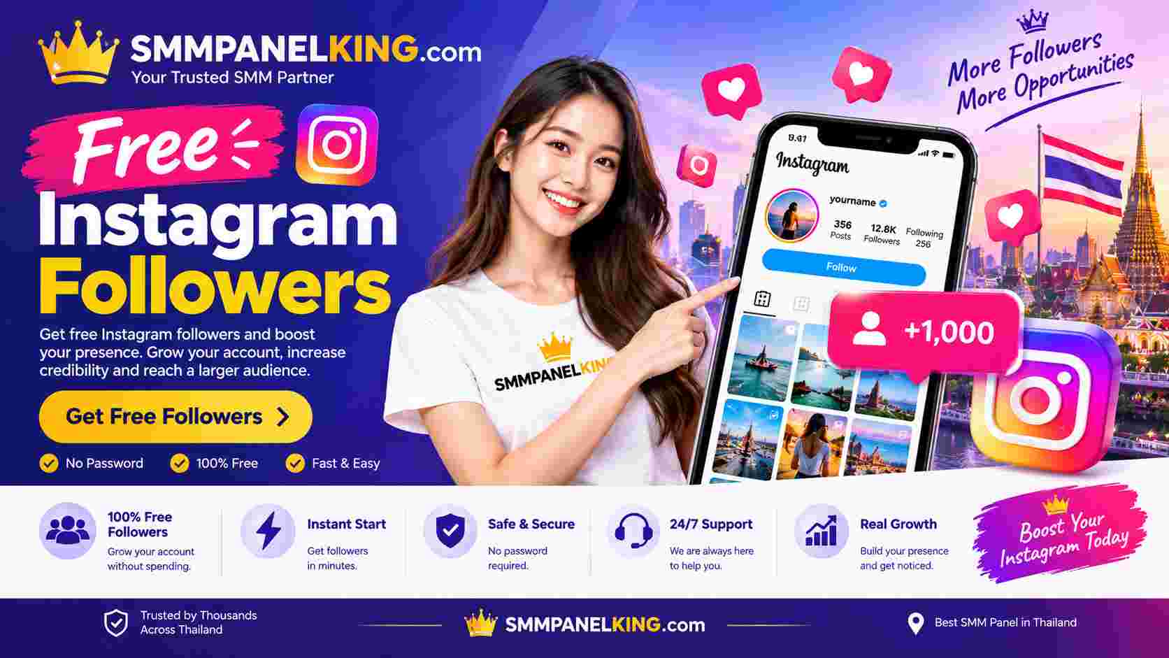 Free Instagram Followers SMM Panel