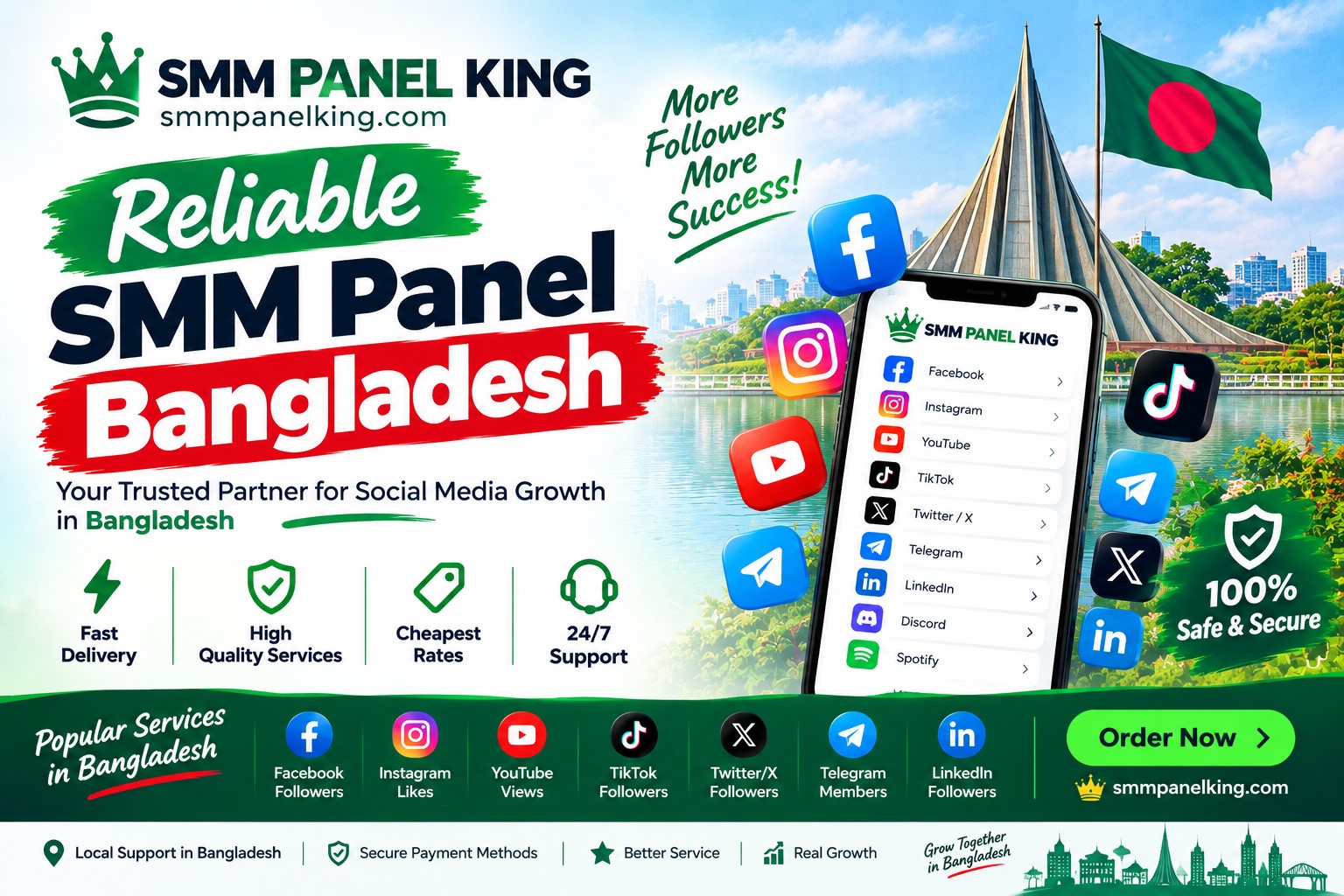 Reliable Smm Panel Bangladesh