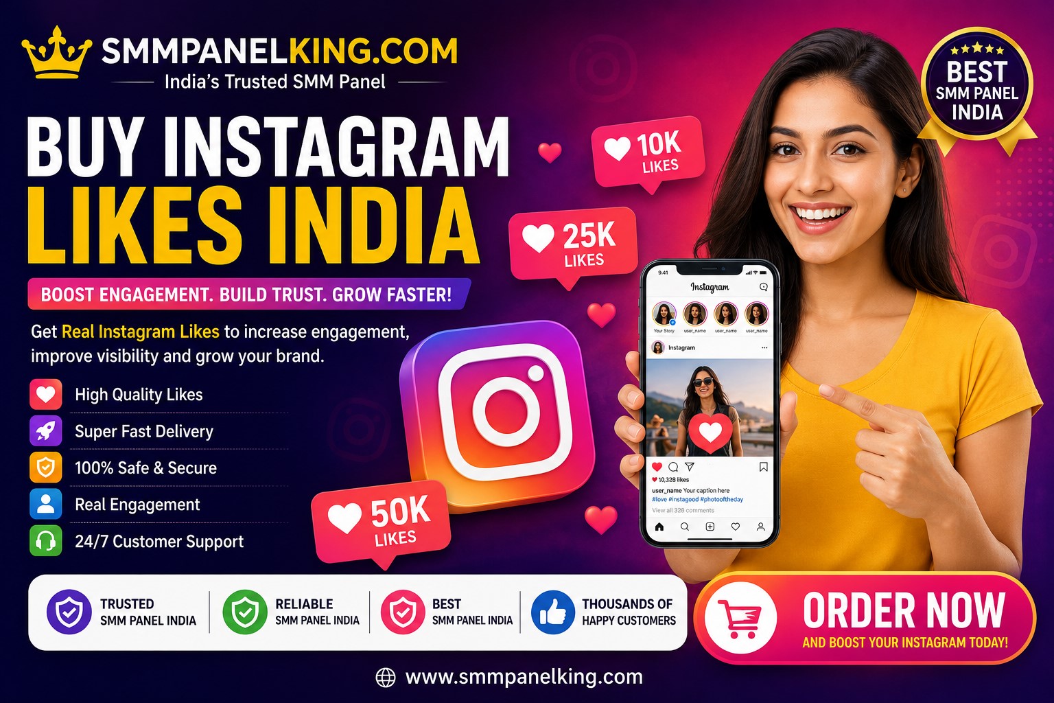 Buy Instagram Likes India