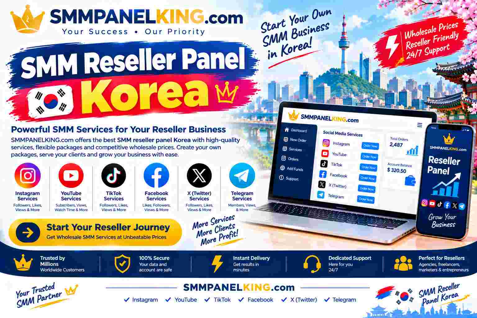 SMM Reseller Panel Korea