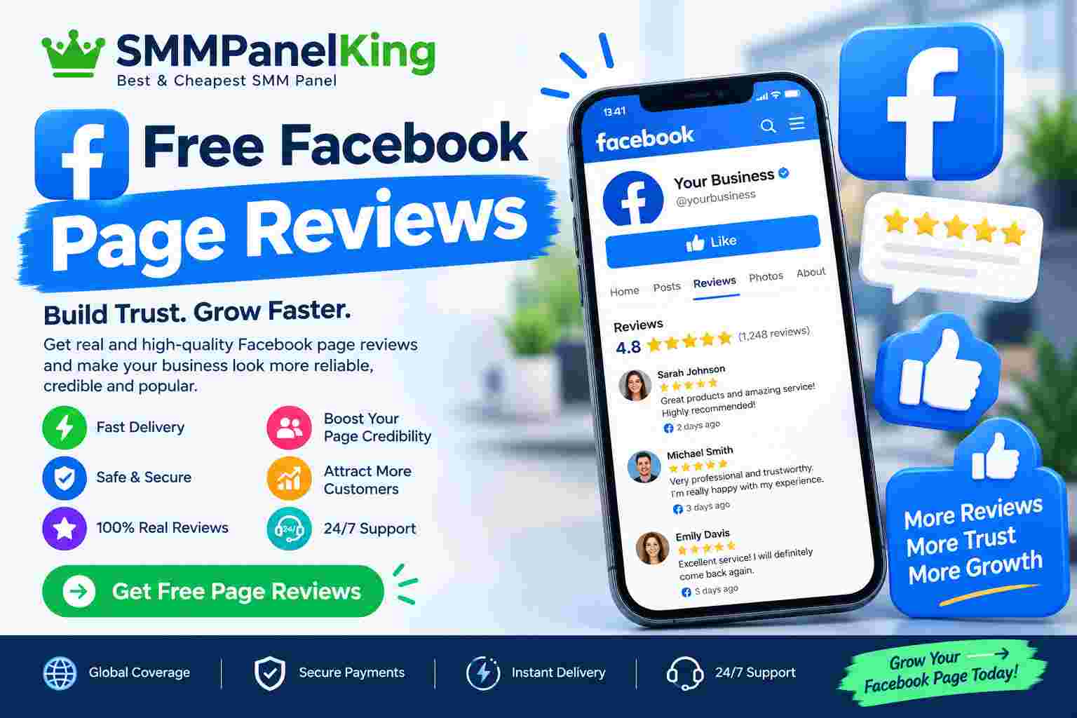 Free Facebook Page Reviews