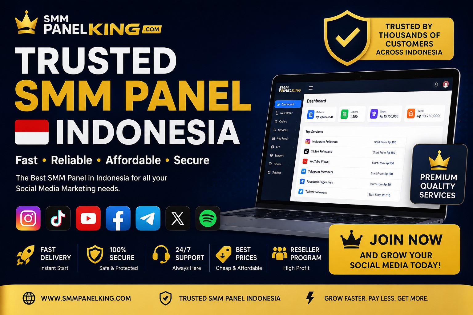 Trusted SMM Panel Indonesia