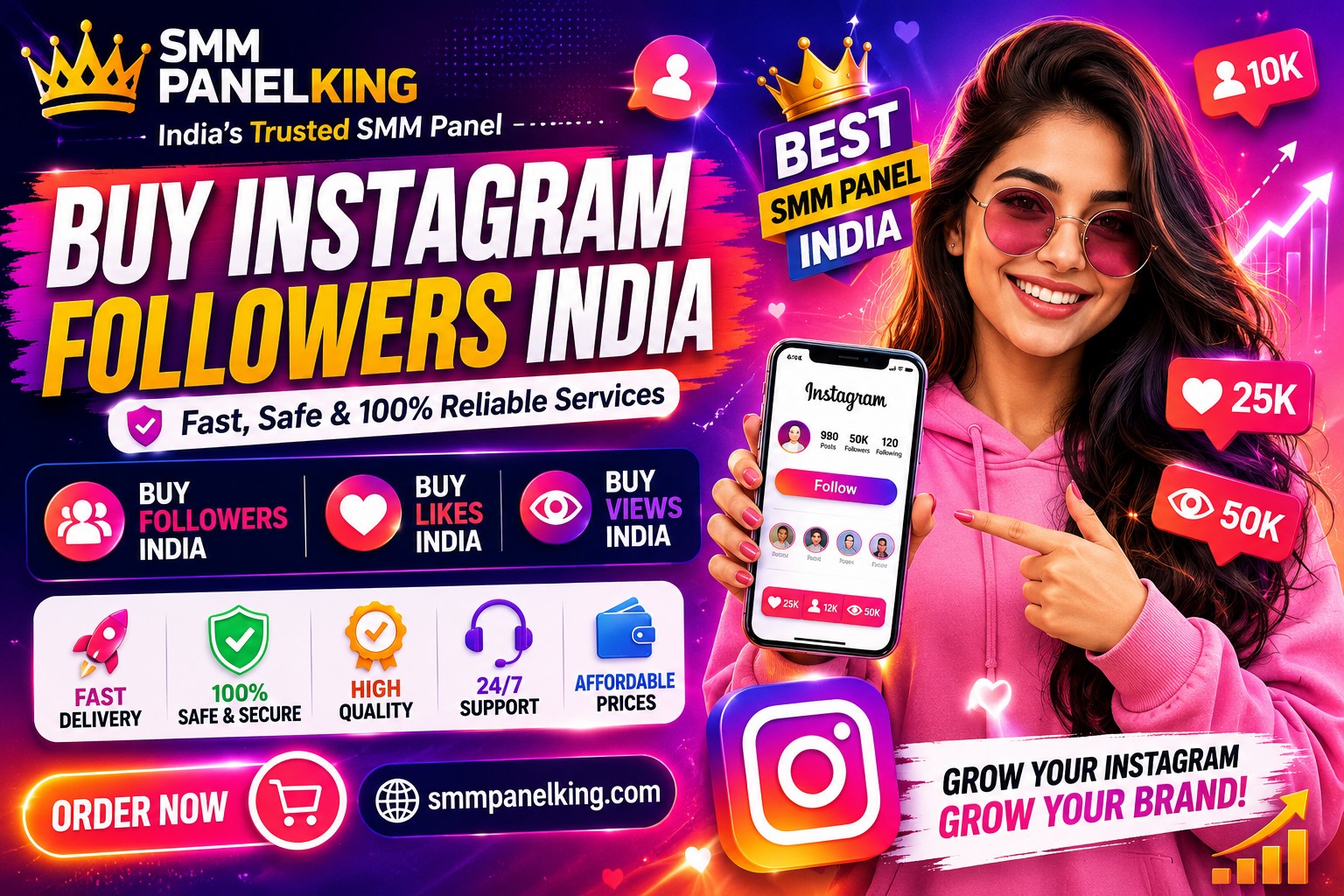 Buy Instagram Followers India
