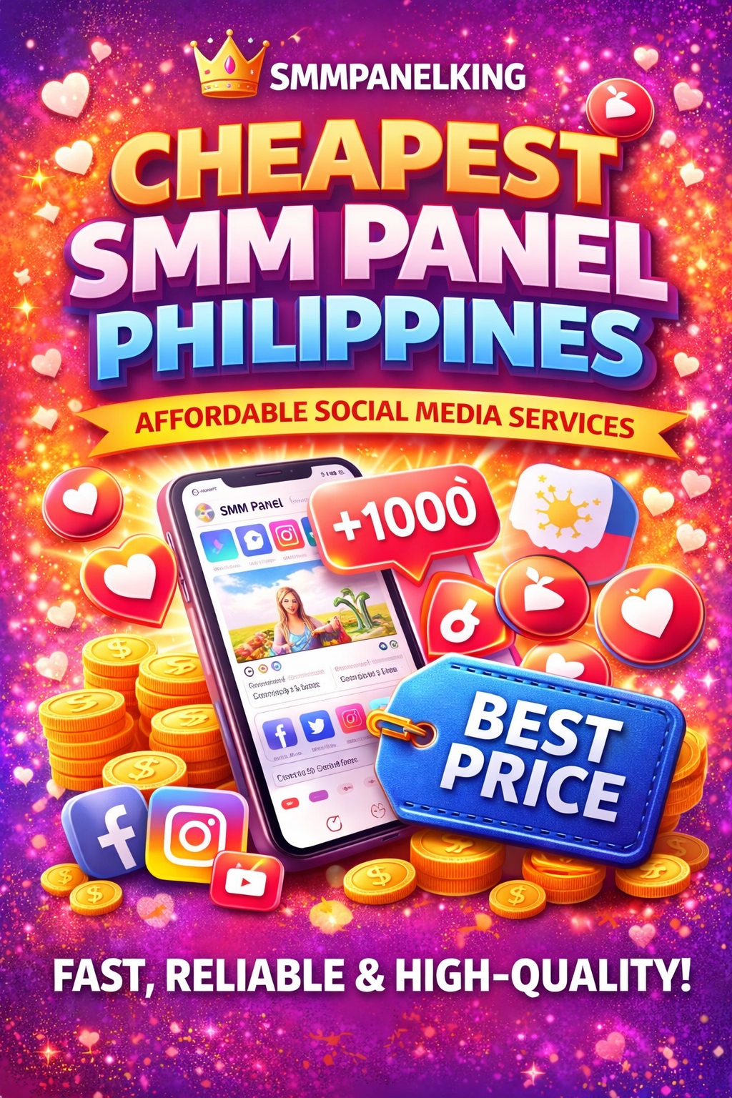 Cheapest SMM Panel Philippines