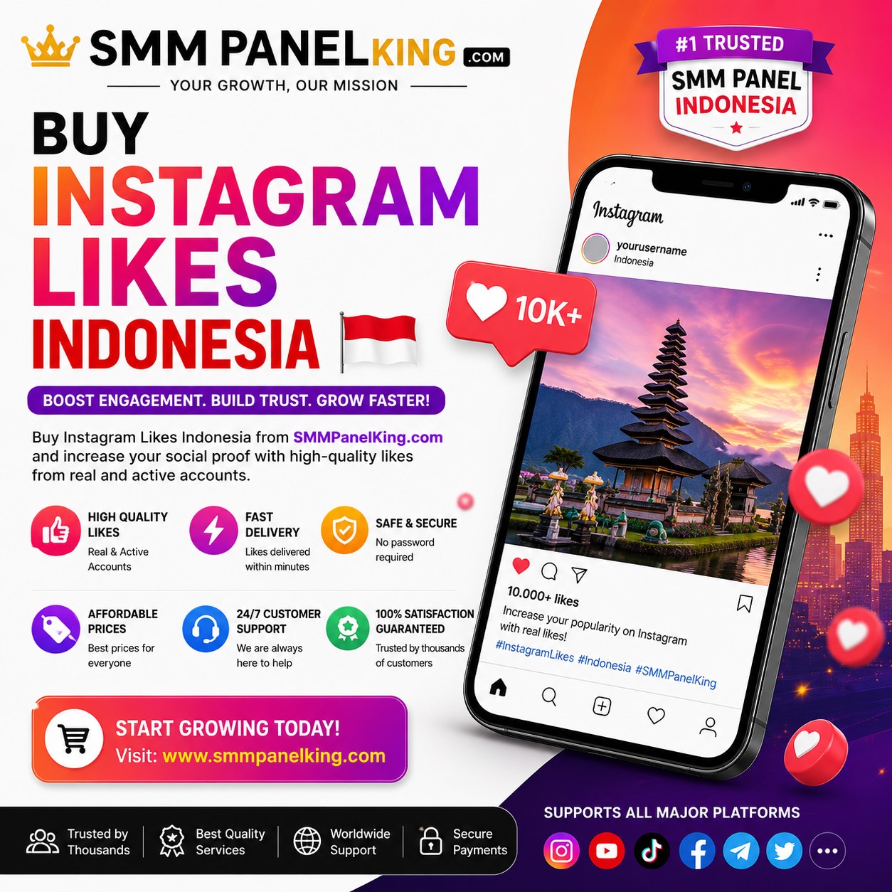 Buy Instagram Likes Indonesia