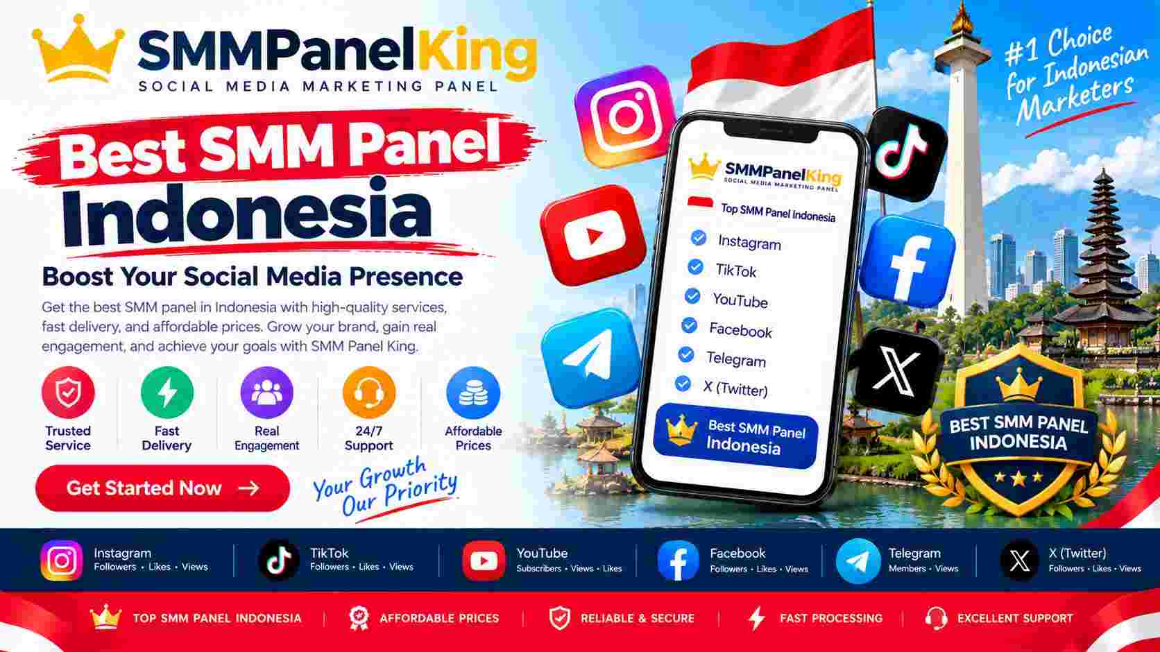 Best Smm Panel Indonesia
