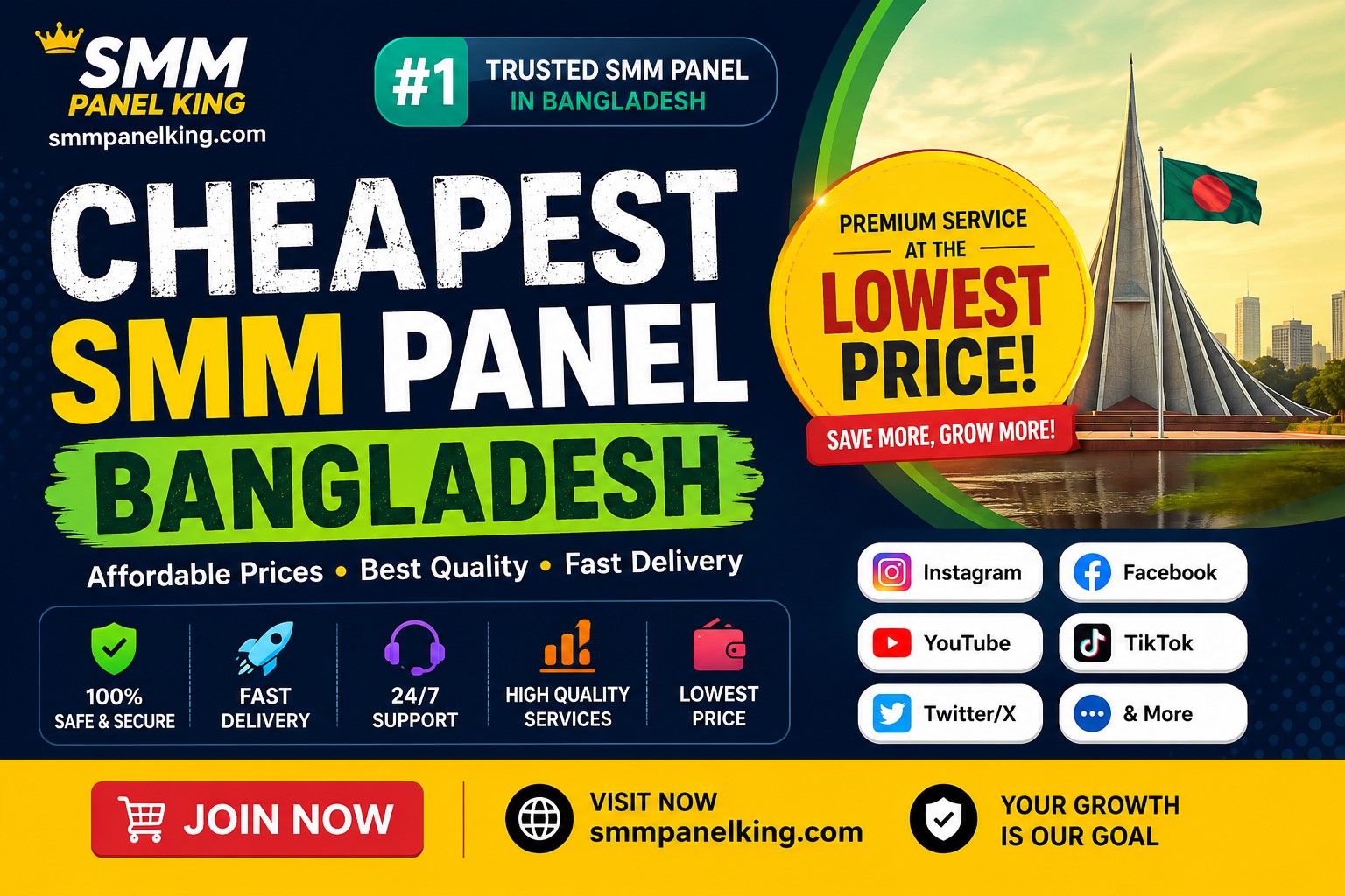 Cheapest SMM Panel Bangladesh