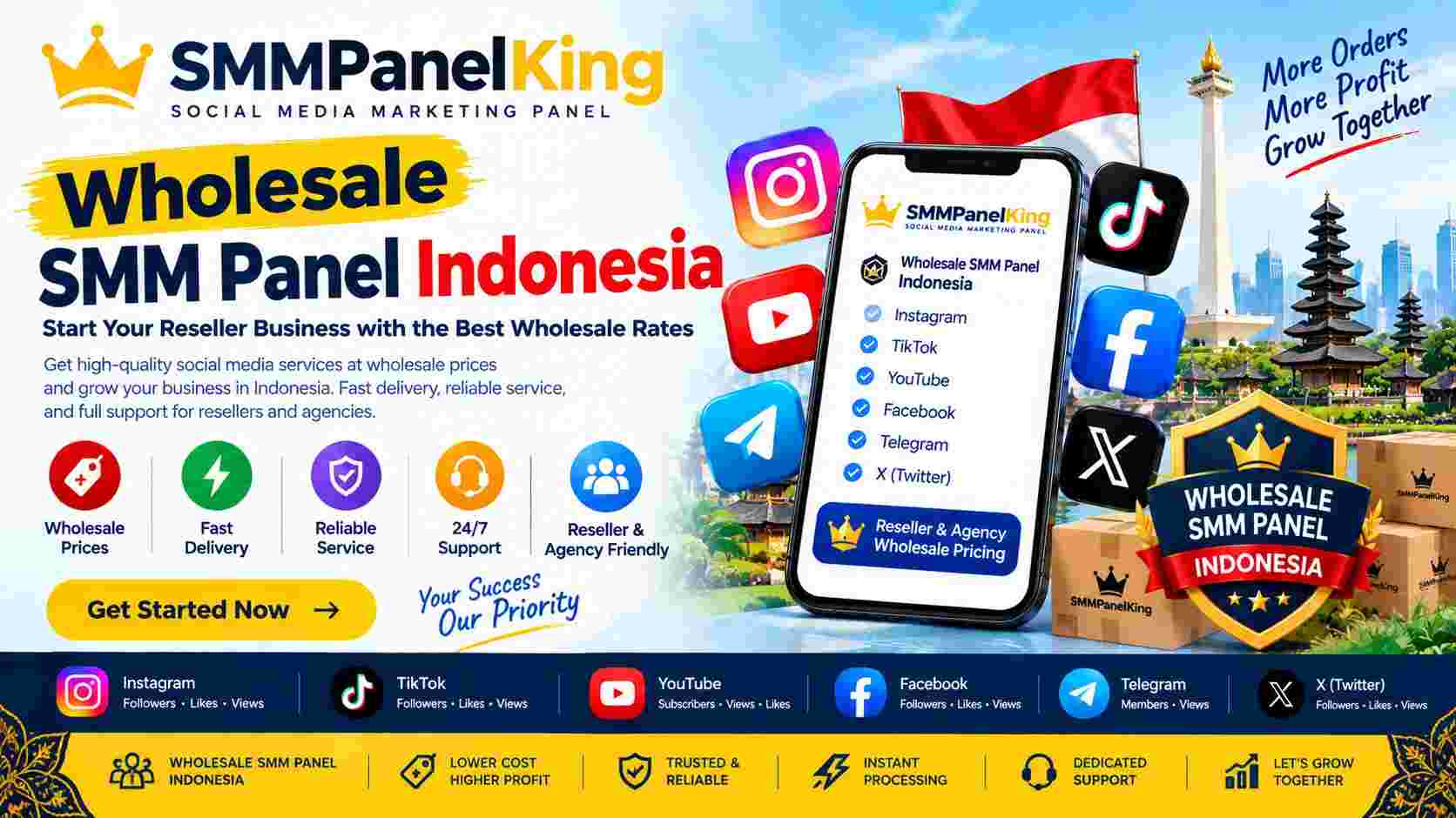 Wholesale SMM Panel Indonesia