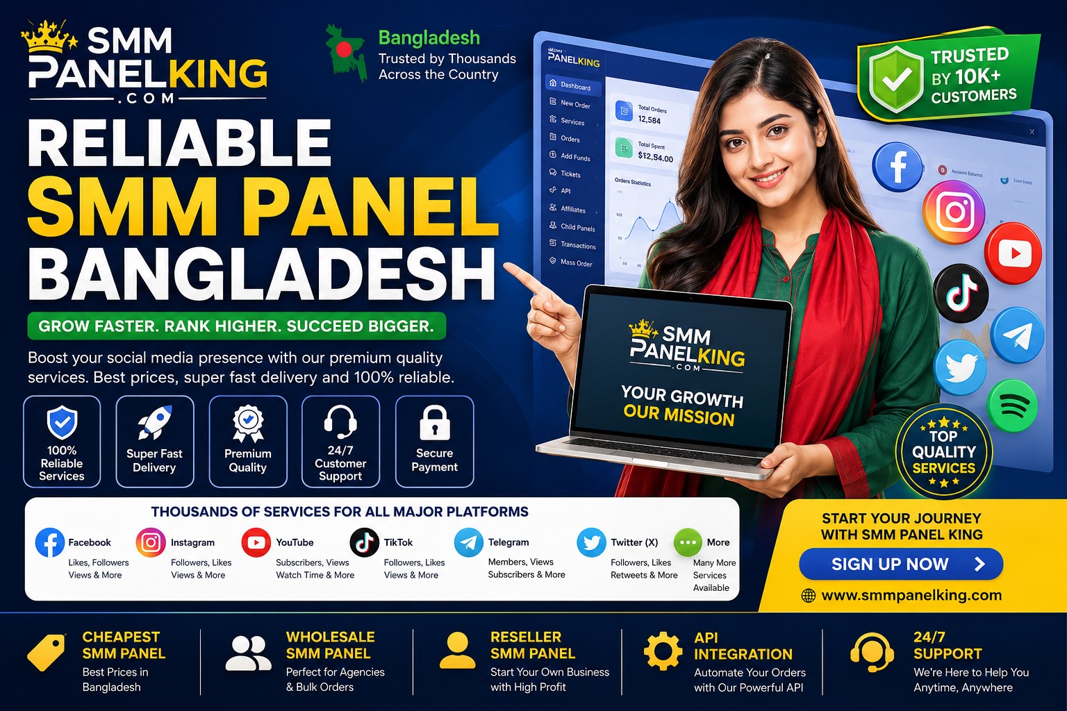 Reliable SMM Panel Bangladesh