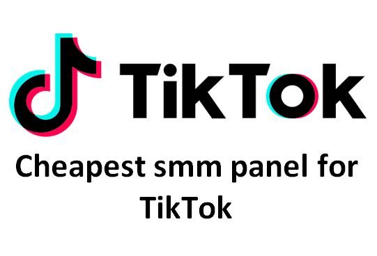 Cheapest smm panel for TikTok