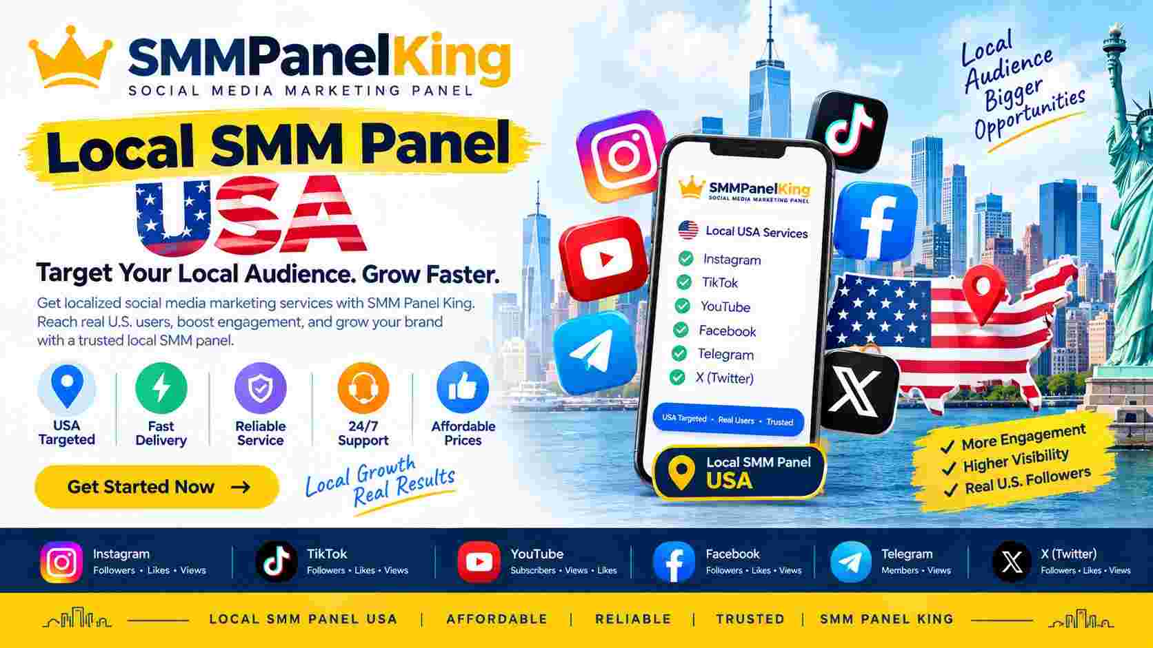 Local SMM Panel USA