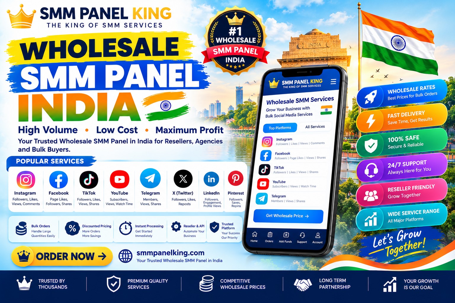 Wholesale SMM Panel India