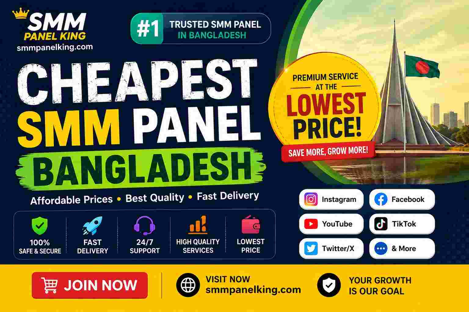 Cheapest smm panel bangladesh