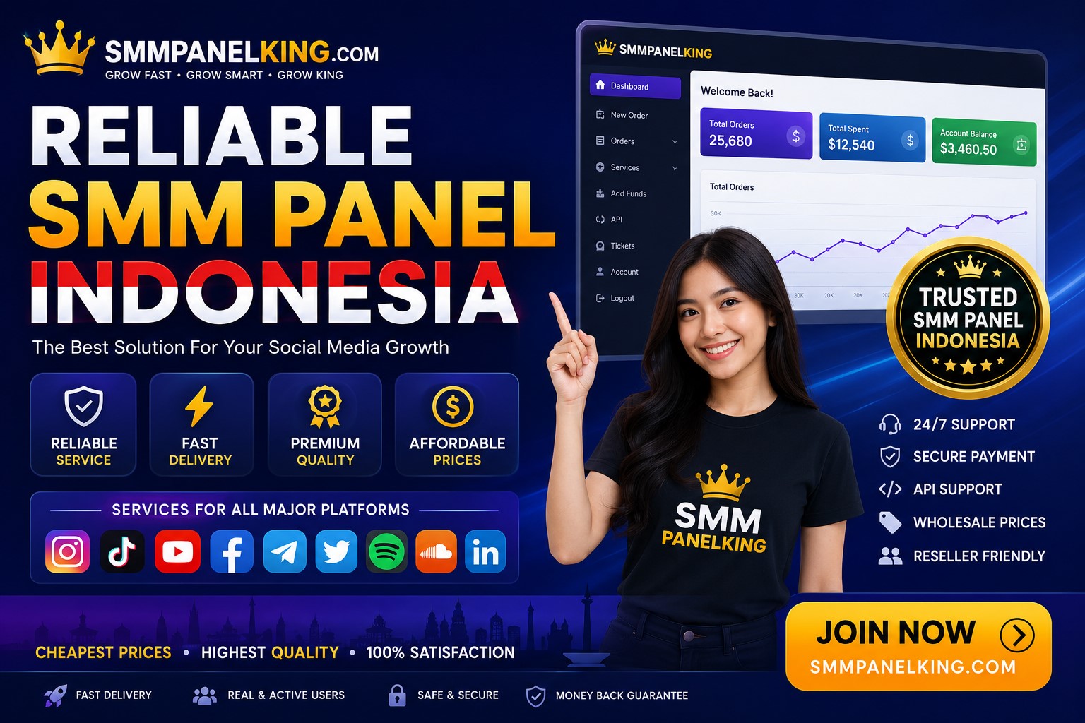Reliable SMM Panel Indonesia