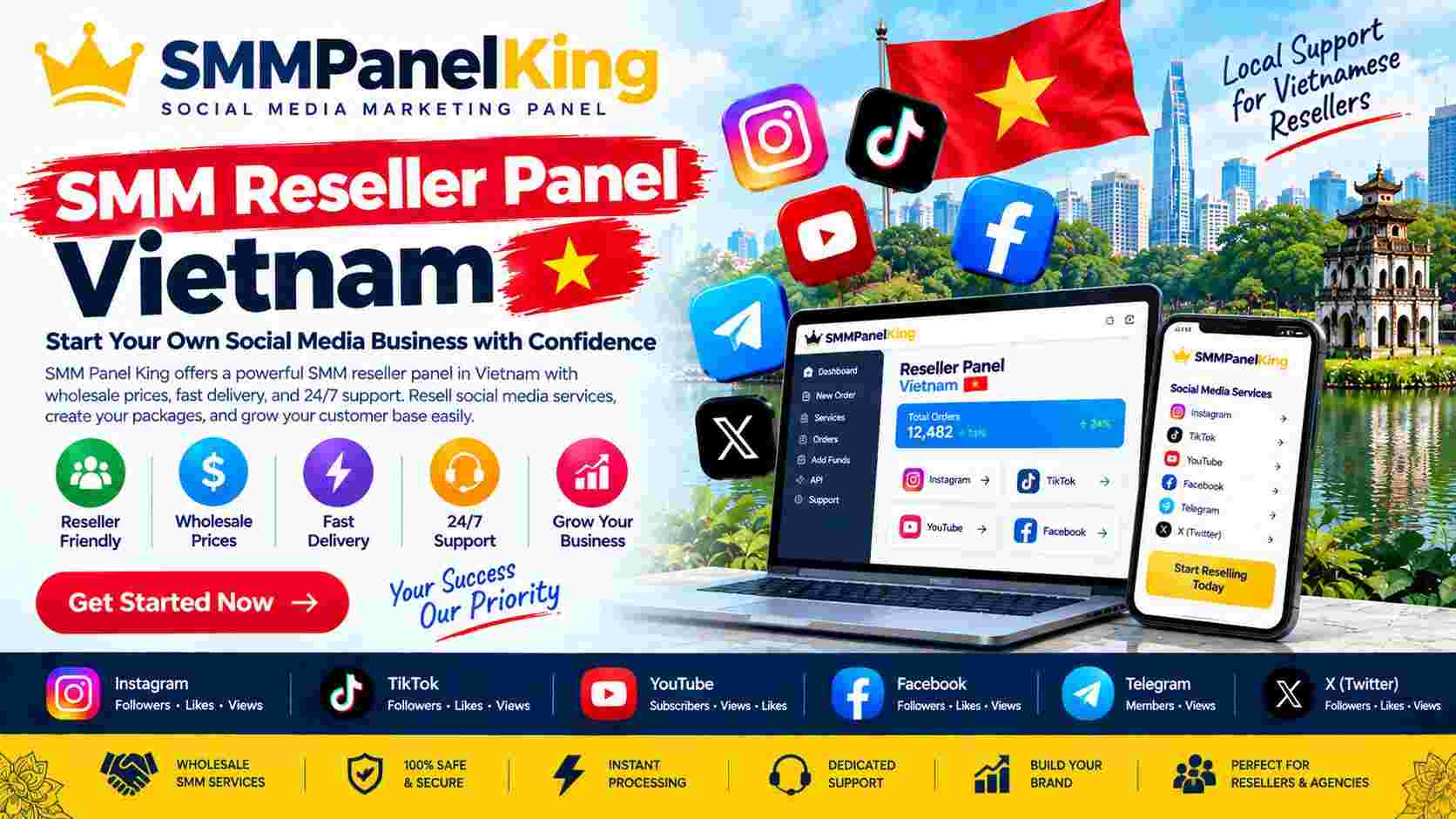 SMM Reseller Panel Vietnam