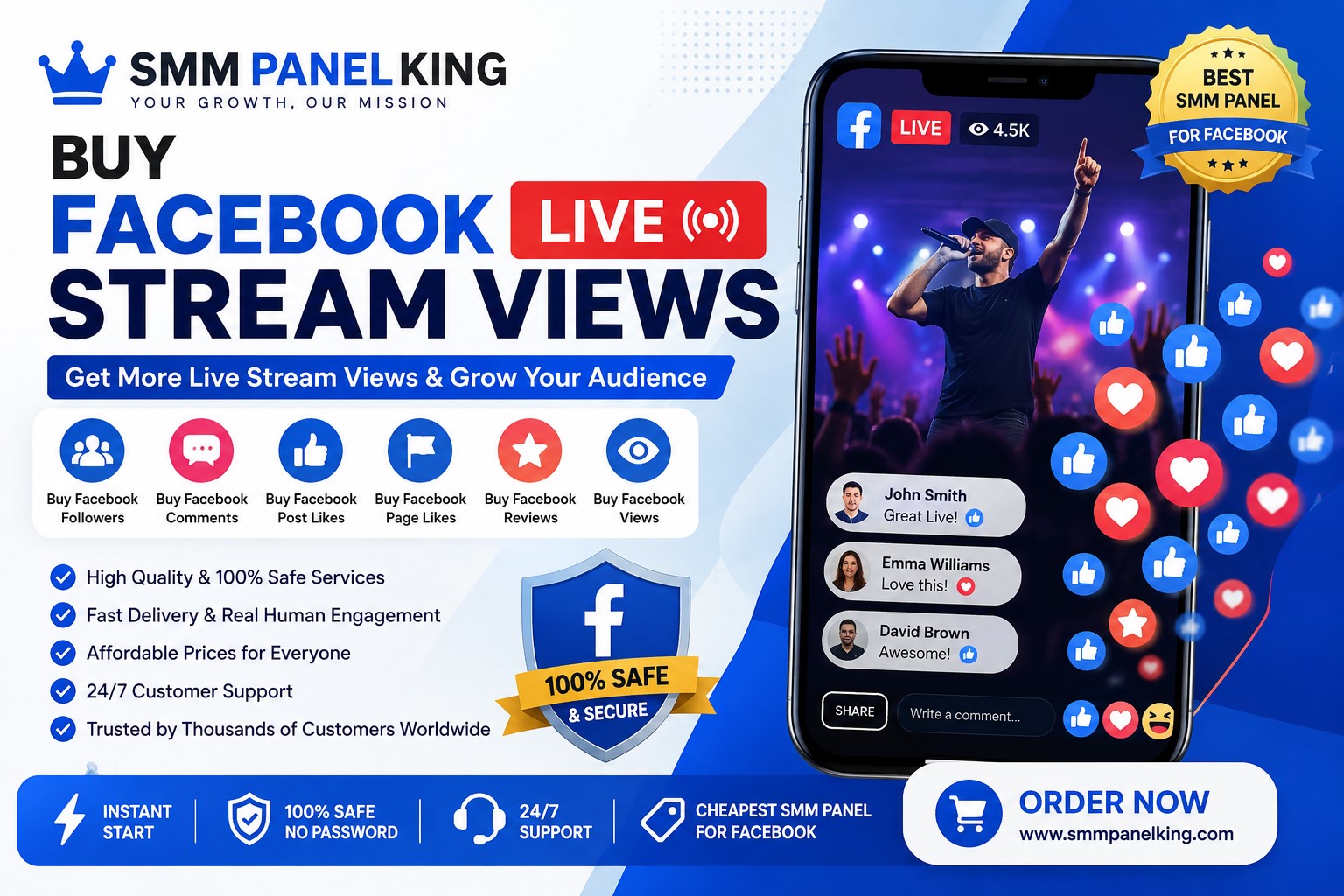 Buy Facebook Live Stream Views