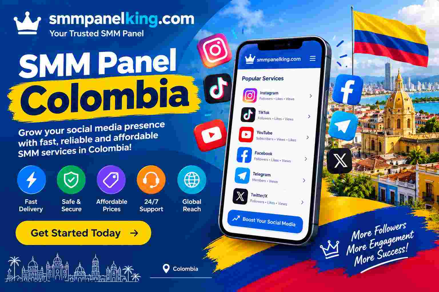 SMM Panel Colombia
