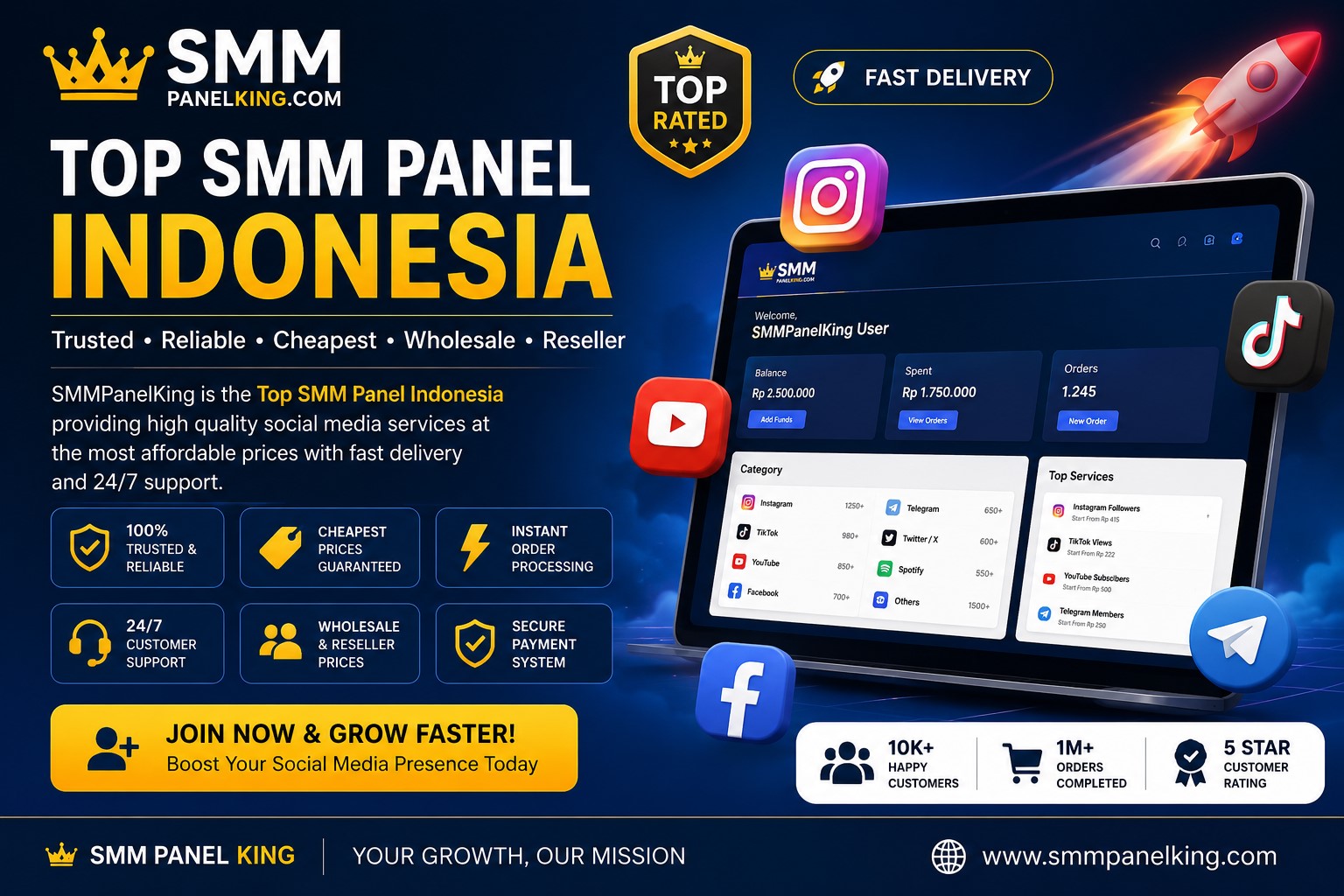 Top SMM Panel Indonesia