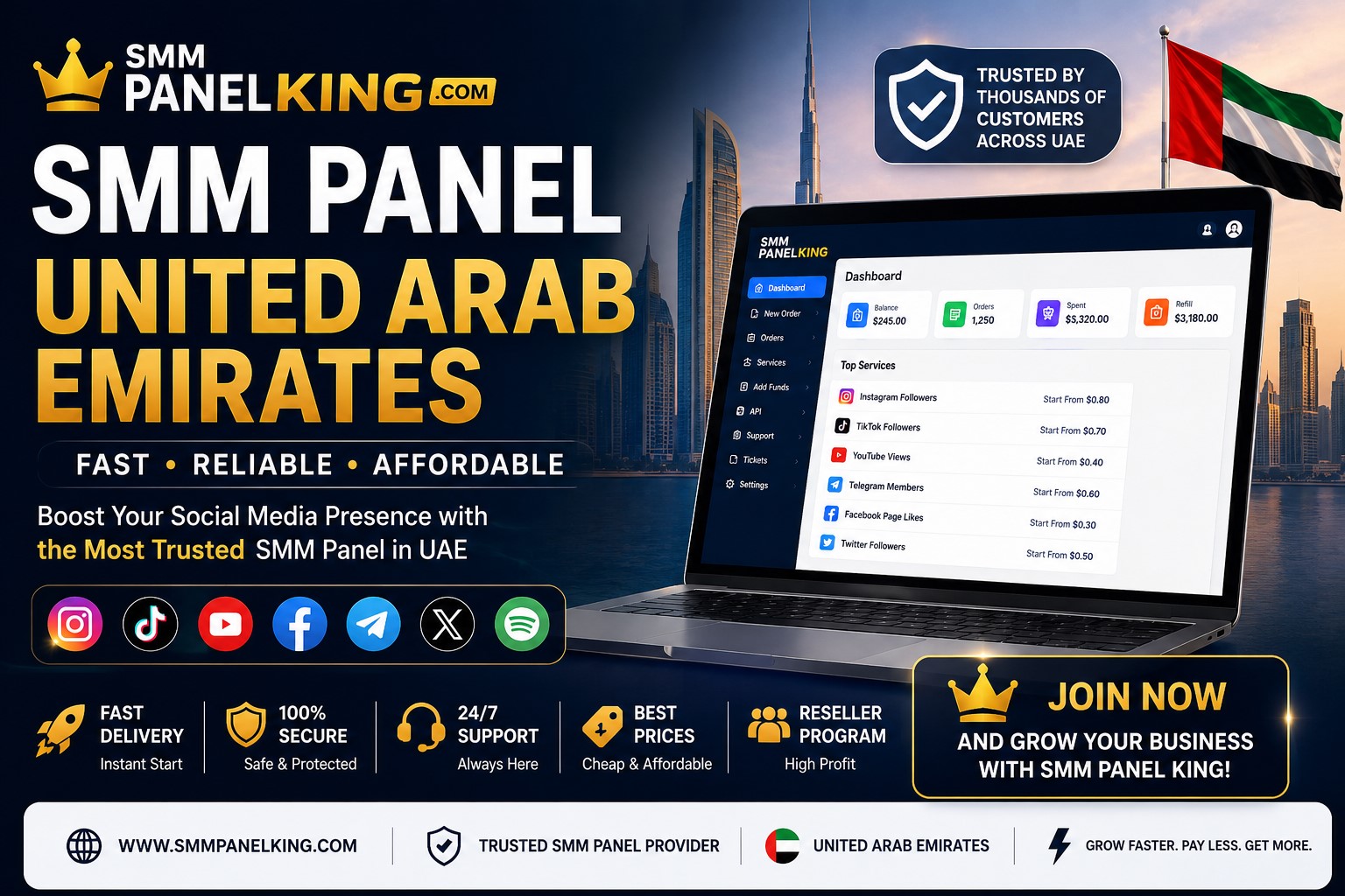 SMM Panel United Arab Emirates