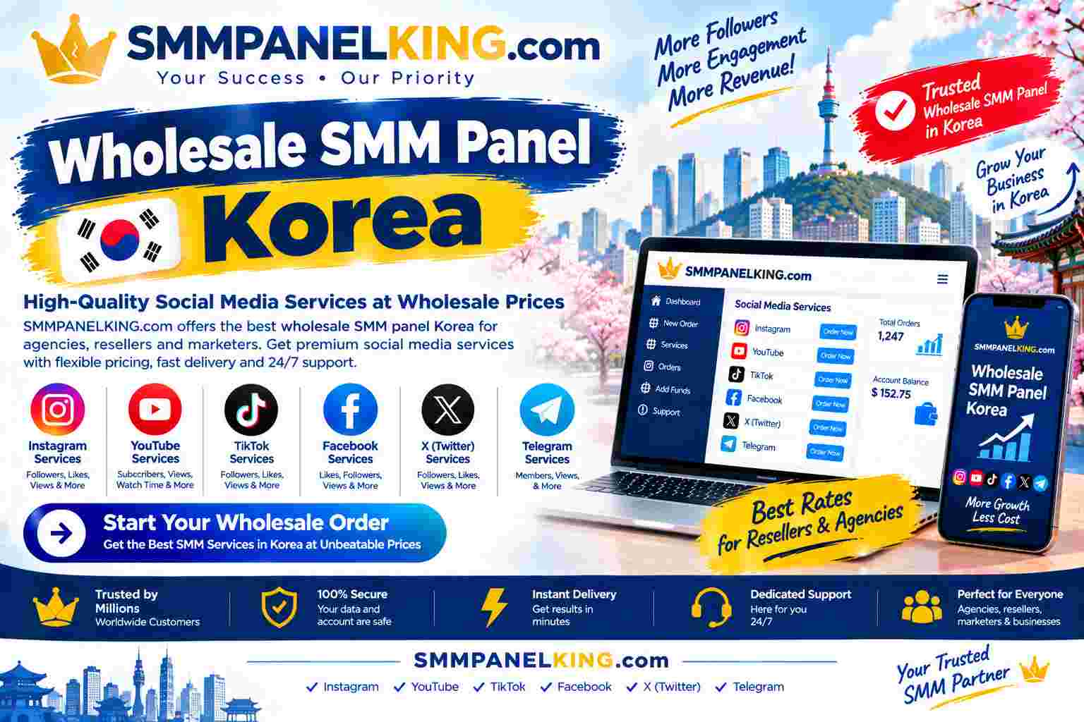 Wholesale SMM Panel Korea