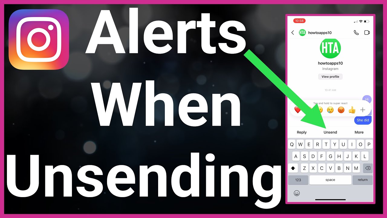 Сan you see who unsent a message on instagram