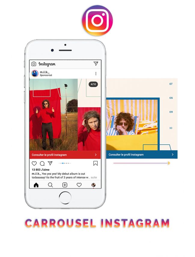 Example of clean and balanced Instagram carousel design