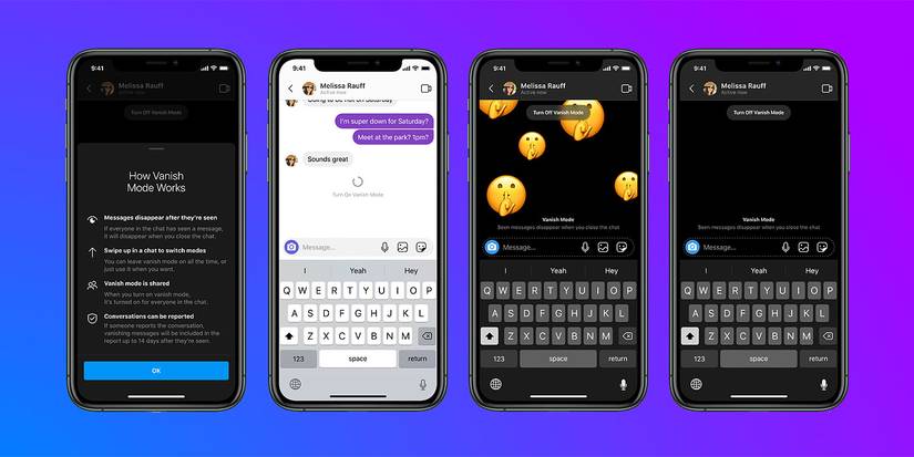 Privacy lock concept: Vanish Mode improves privacy but is not full anonymity