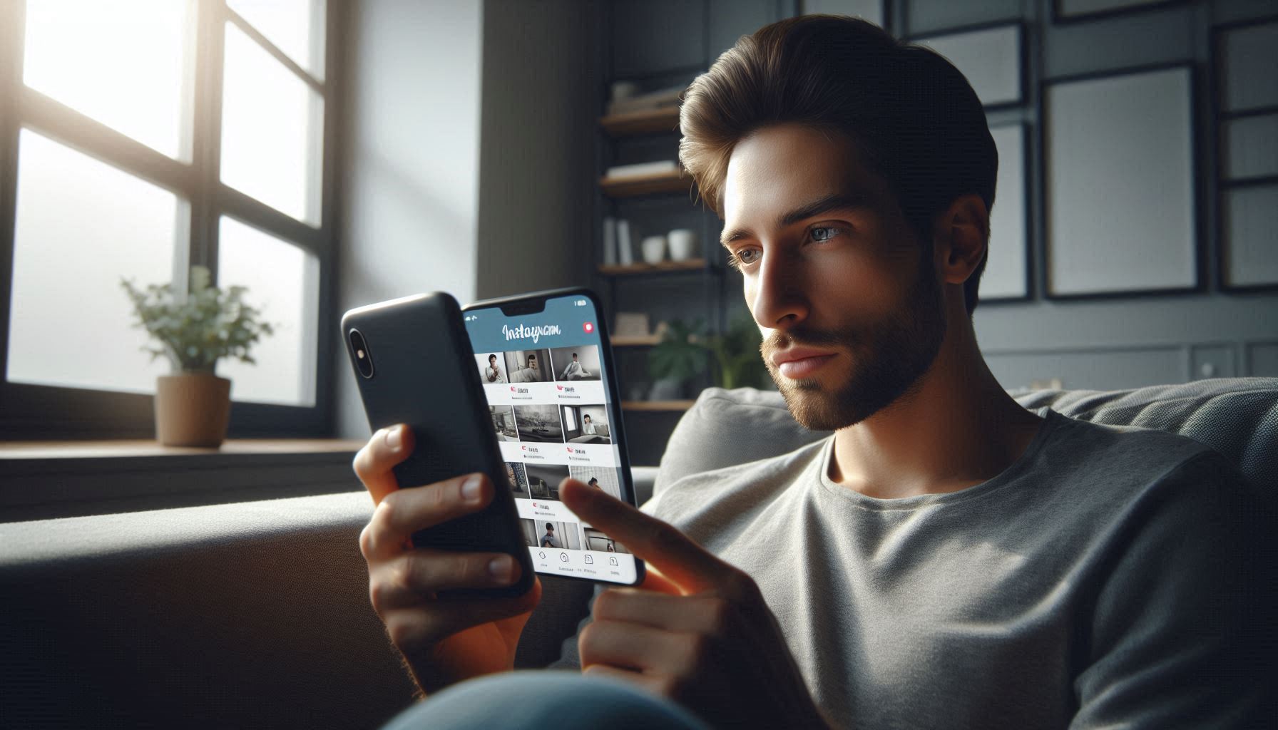 Instagram profile where users focus on likes and comments before reading the content