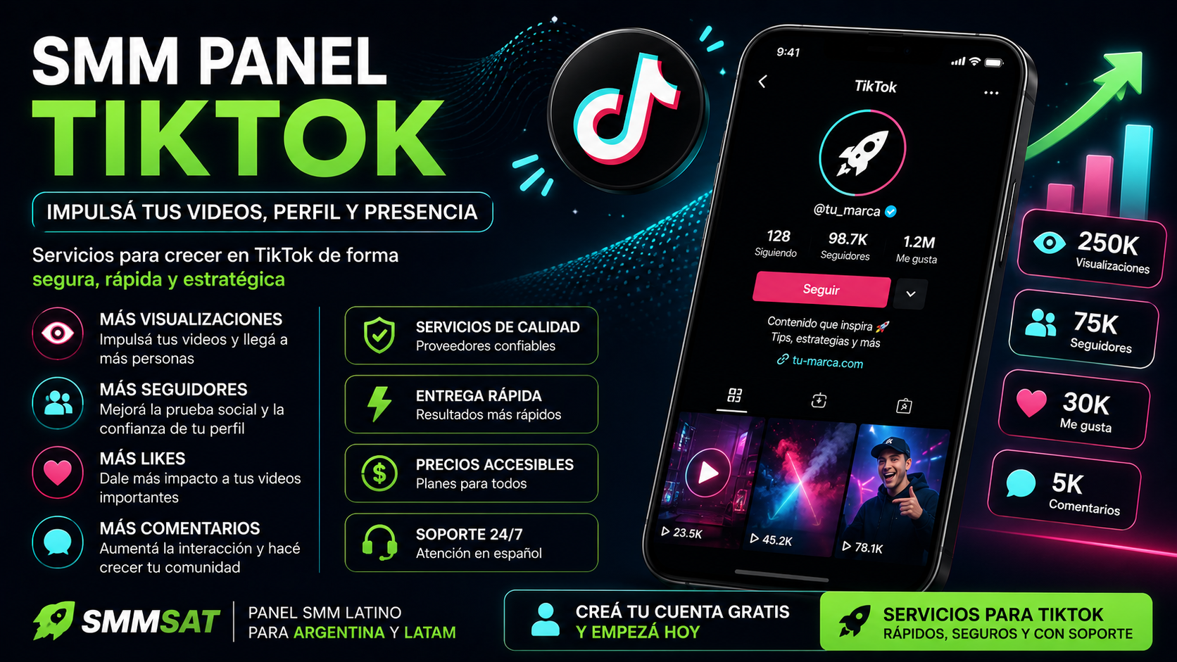 SMM Panel TikTok
