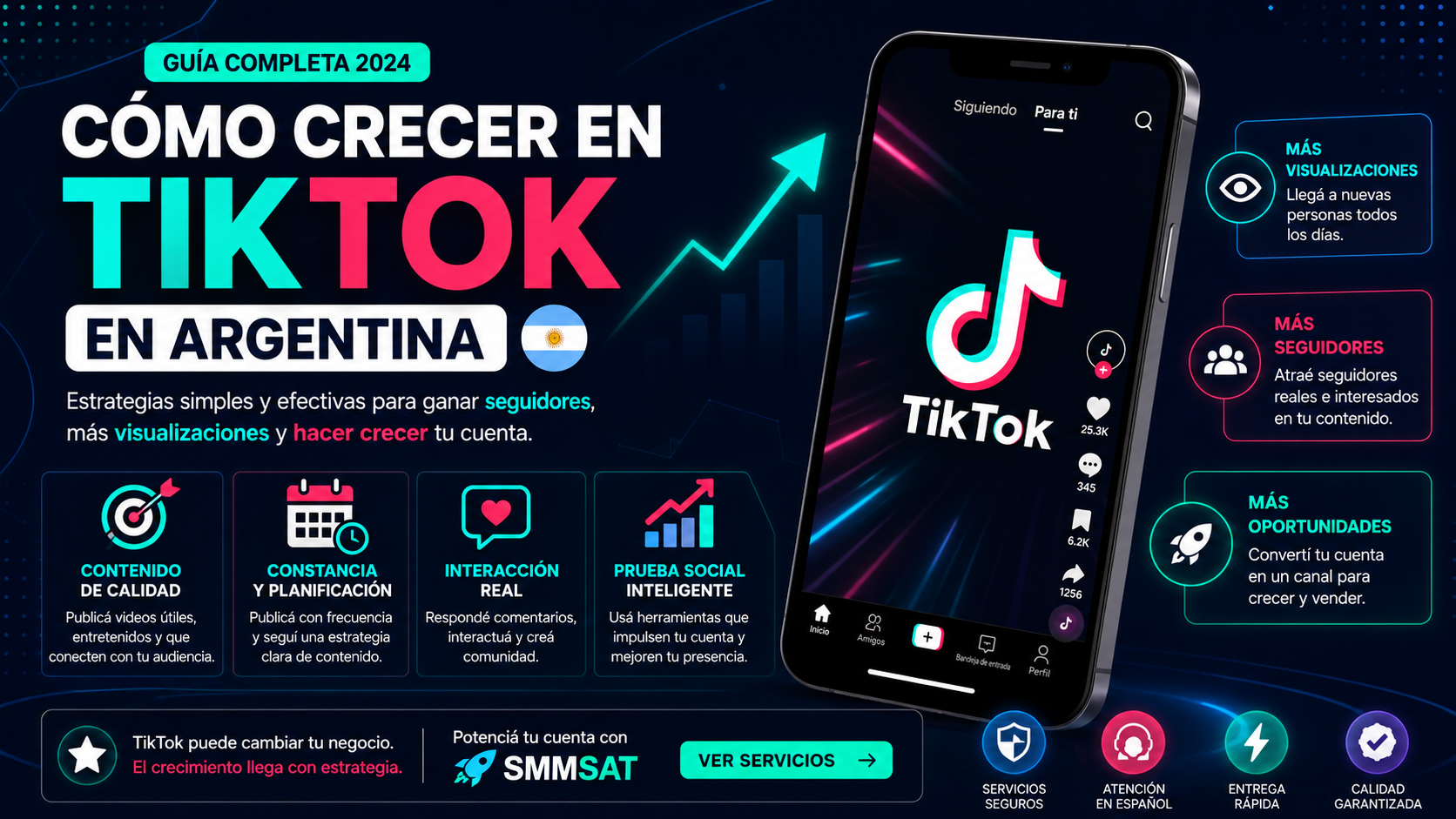 Cómo crecer en TikTok en Argentina | Guía para emprendedores