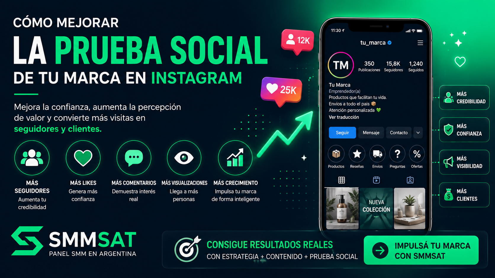 Cómo mejorar la prueba social de tu marca en Instagram