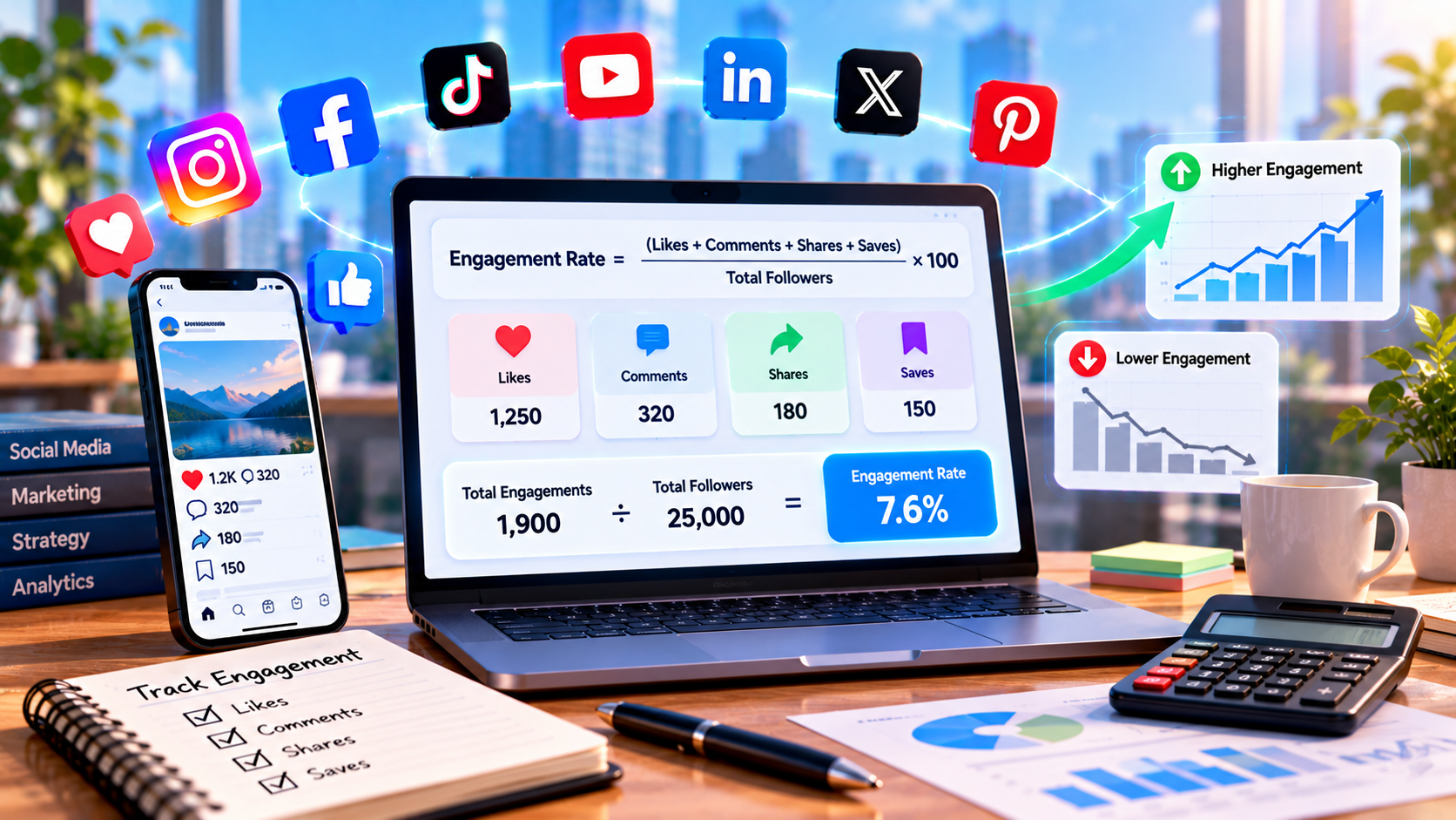 Social Media Engagement Rate: How to Calculate It