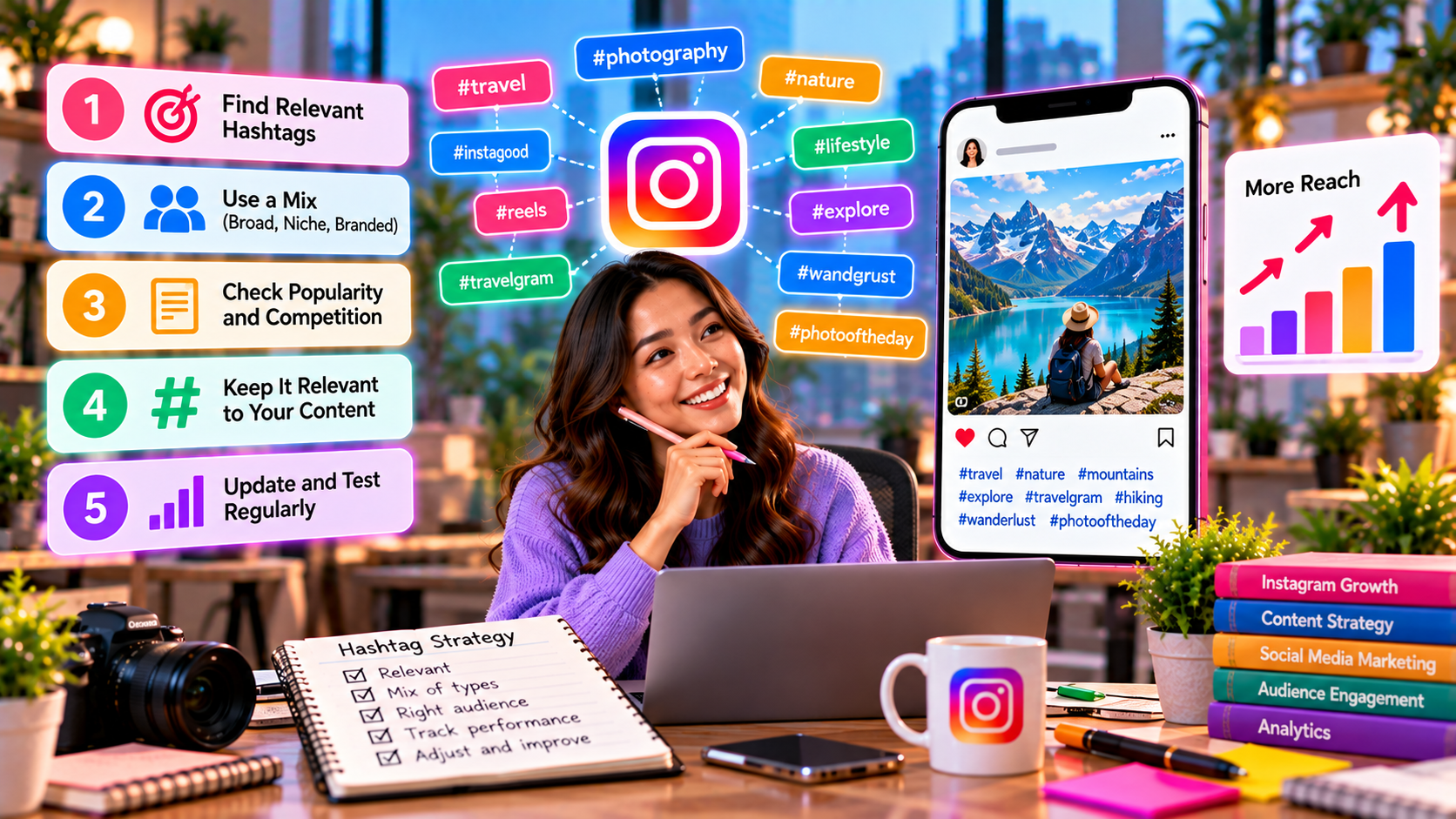 Instagram Hashtags: How to Use Them Strategically