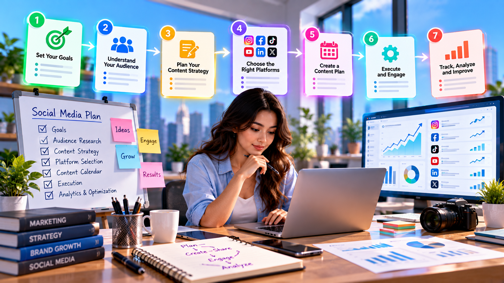 How to Create a Social Media Marketing Plan From Scratch