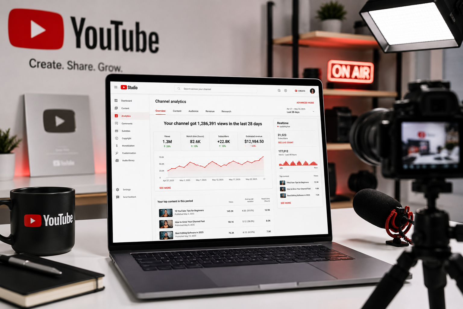 YouTube Promotion Services for Content Creators