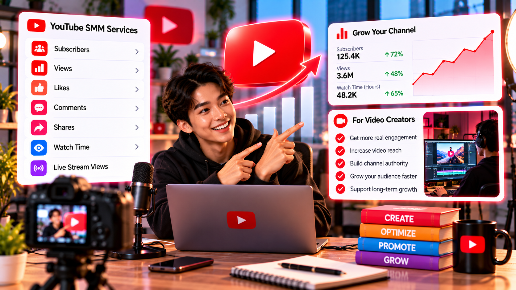 YouTube SMM Services