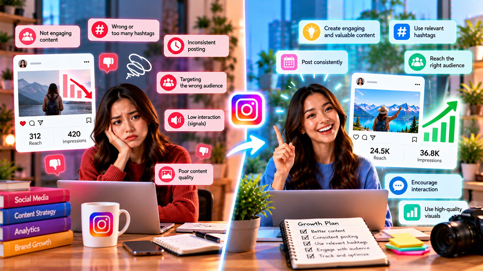 Why Instagram Posts Get Low Reach and How to Improve It