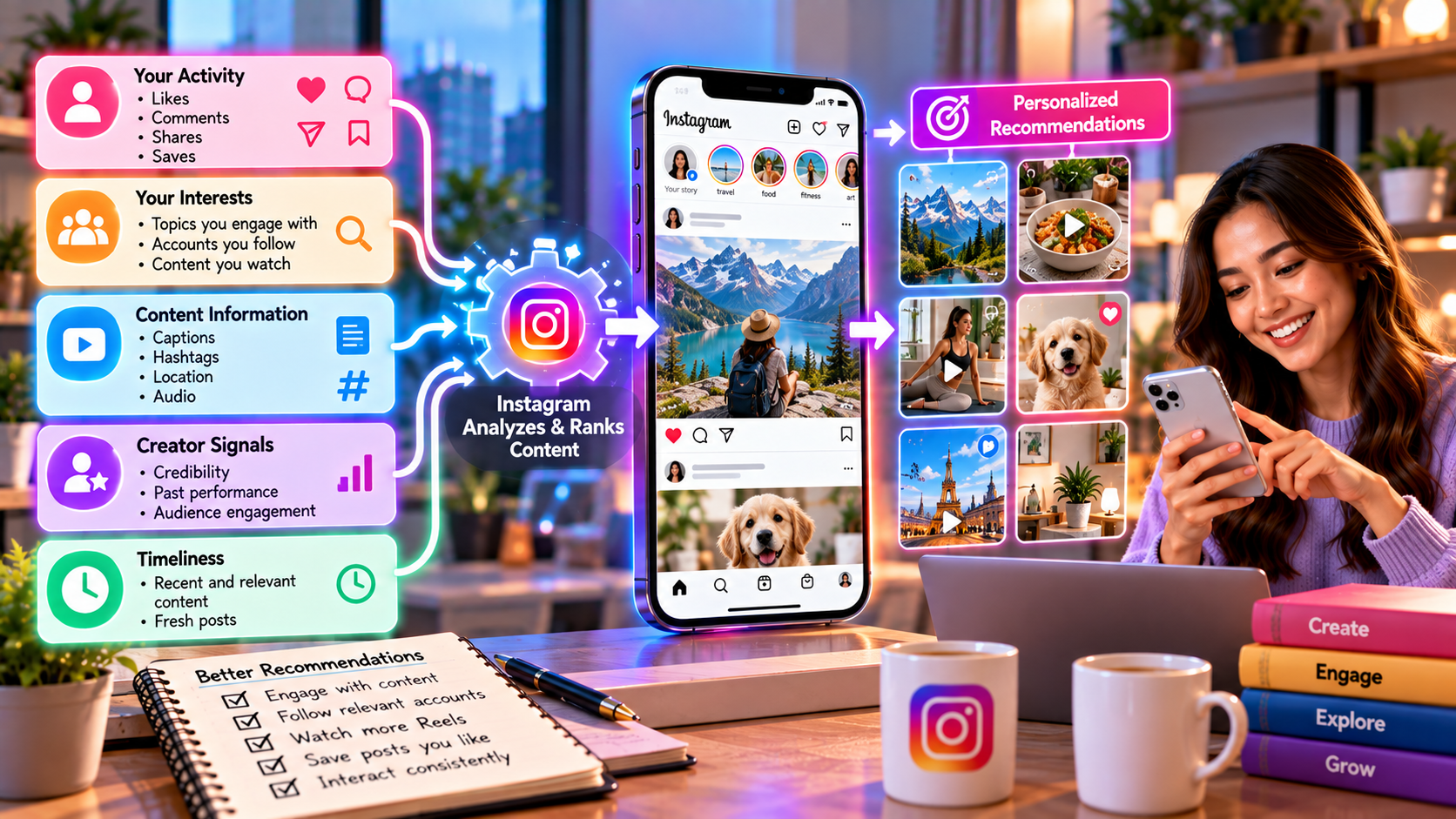 How Instagram's Recommendation System Works
