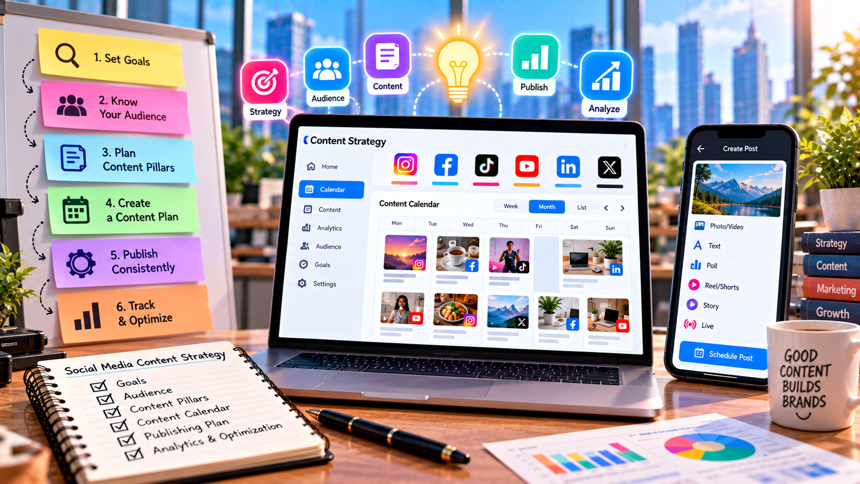 How to Create a Social Media Content Strategy