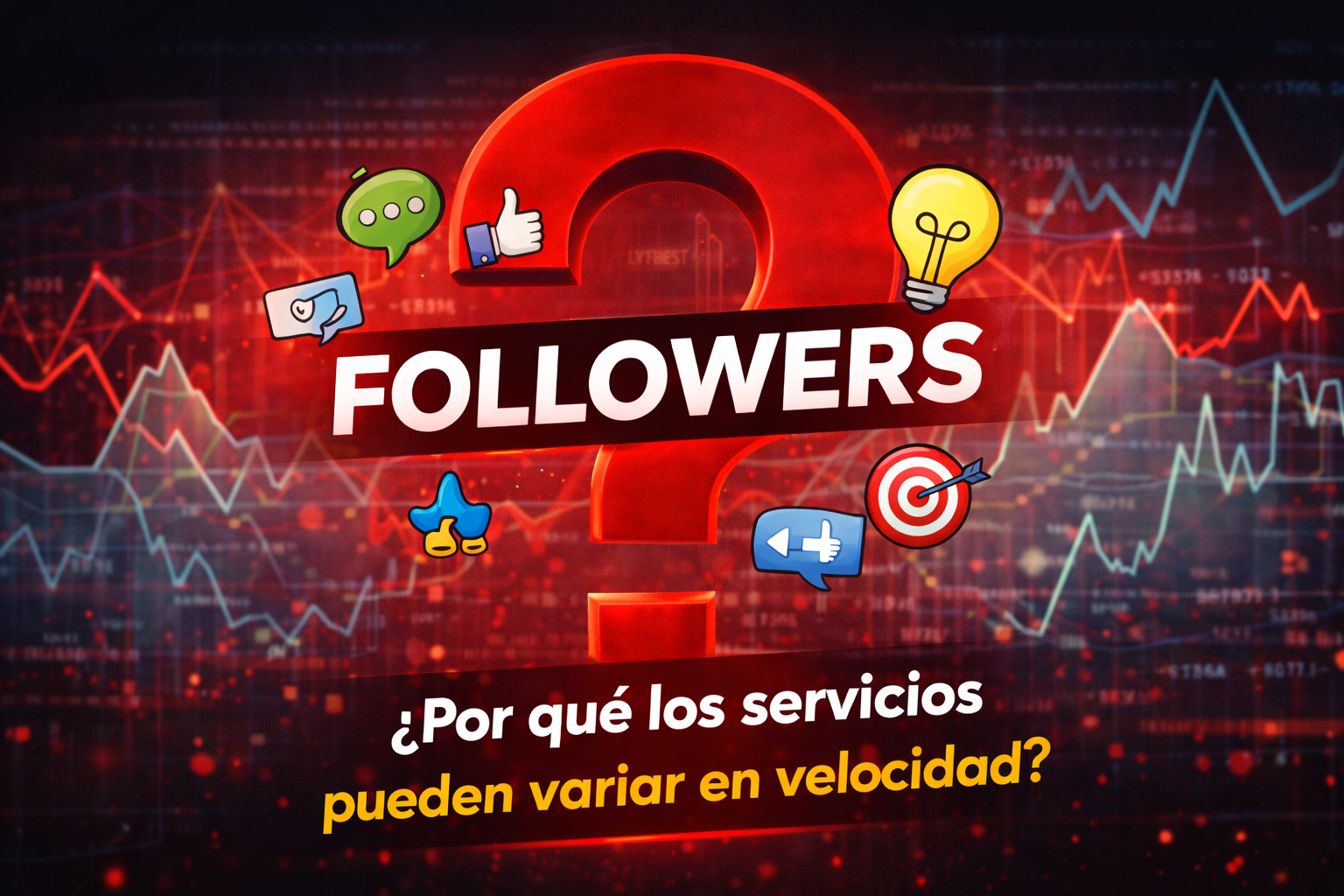 ¿Por qué los servicios de seguidores o vistas pueden variar en velocidad?