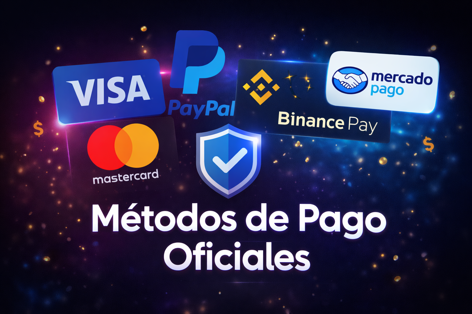 Métodos de Pago Oficiales de LytzTheBest | Recarga segura desde cualquier país