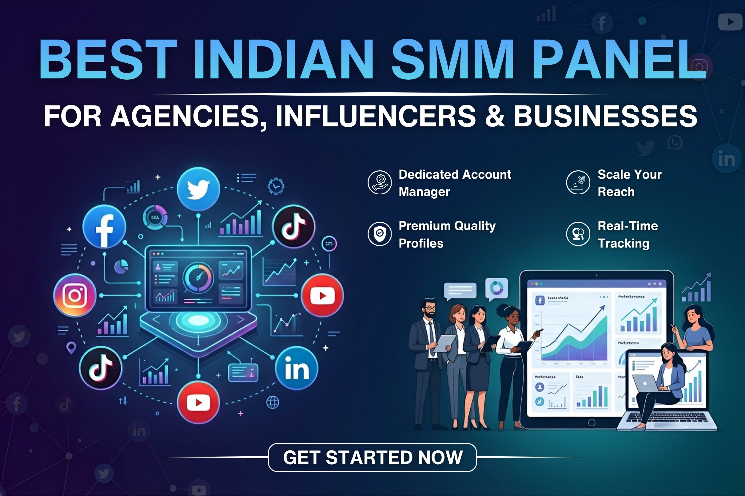 Best Indian SMM Panel for Agencies, Influencers & Businesses