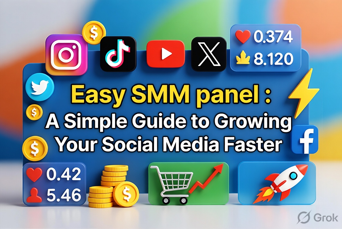 Easy SMM panel: A Simple Guide to Growing Your Social Media Faster