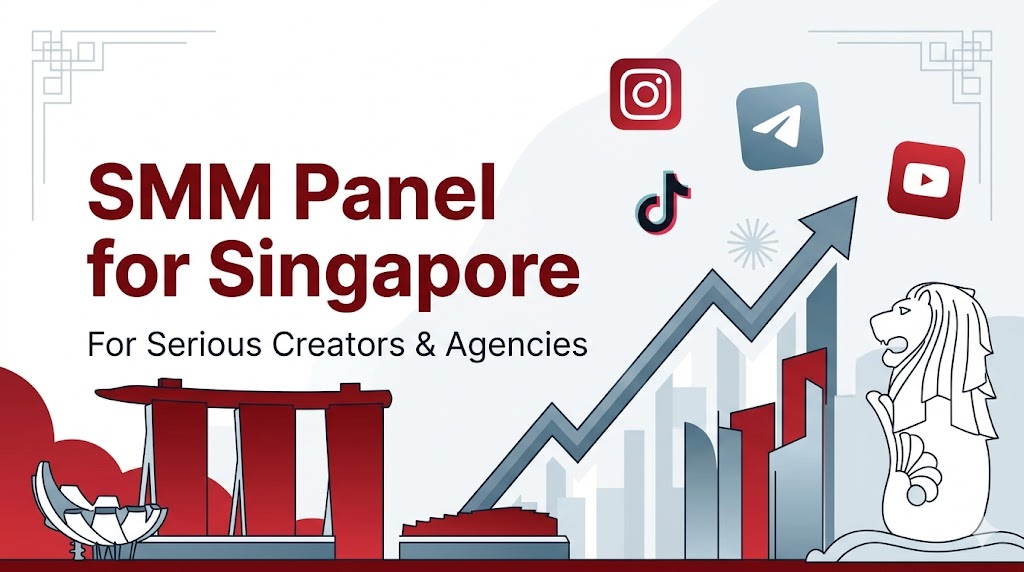 SMM Panel for Singapore | Instagram, TikTok & Telegram Growth for SG Brands & Creators