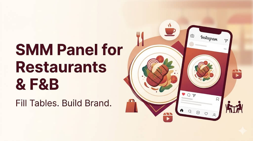 SMM Panel for Restaurants & F&B | Fill Tables, Build Brand